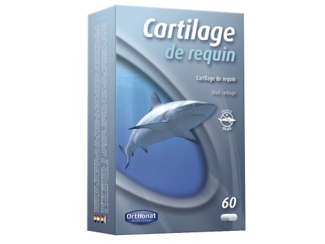 Orthonat Cartilago de Requin o cartilago de tiburón. 60 caps