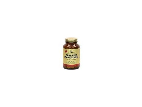 Solgar Chelated Manganese. 100 tablets