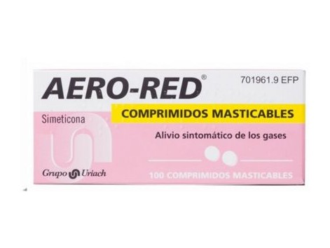 Aero-red 40 mg 100 comprimidos masticables 