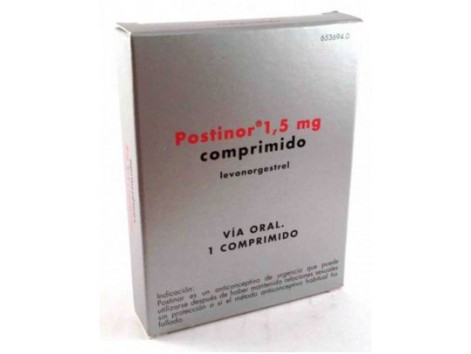 Postinor 1,5 mg 1 comprimido