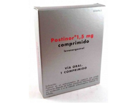 Postinor 1,5 mg 1 Tablette 1,5 mg 1 tabletka