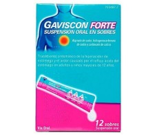 Gaviscon Forte de suspensão oral de 12 saquetas