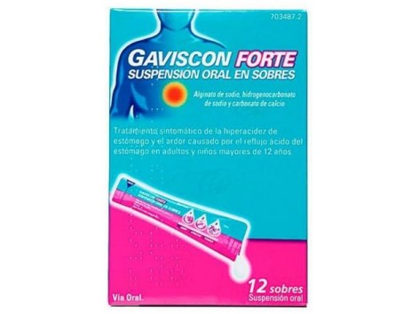 Gaviscon Forte suspensión oral 12 sobres