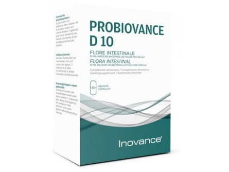 Inovance Ysonut Probiovance D 60 Agora Probiovance D 10 30 cápsulas 
