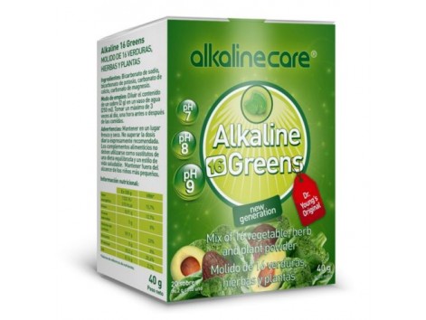 Alkaline Care Alkaline 16 Greens 20 sobres