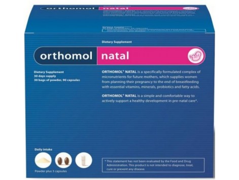 Orthomol Natal 30 Portionen täglich (Granulat + Kapseln)