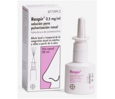  Respir 0,5 mg/ml solución para pulverización nasal 20ml.