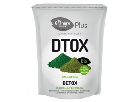 El Granero Detox Bio (Chlorella y Spirulina - DTOX) 200 g
