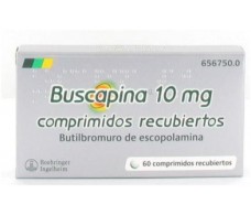 Buscapina 60 coated tablets 10mg