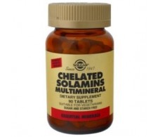 Solamins Solgar - Chelated Mineral Complex. 90 tablets