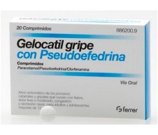 Gelocatil Flu with pseudoephedrine 20 tablets