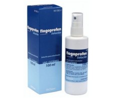 Flogoprofen 50 mg / ml, solução para pulverização cutânea 100 ml