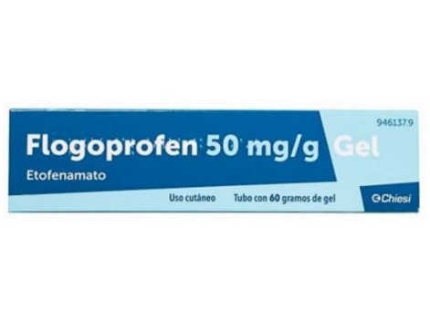 Flogoprofen 50 mg / g de gel de 60 g de