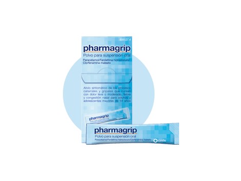 Pharmagrip powder for oral suspension 10 envelopes Pharmagrip powder for oral suspension 10 envelopes