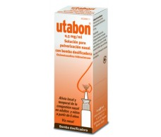 Utabon 0,5 mg/ml solución para pulverización nasal con bomba dosificadora 15ml. 