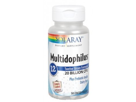 Solaray Multidophilus 50 cápsulas con 12 cepas