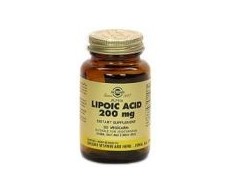 Solgar Acido Alfa Lipoico 200mg. 50 capsulas vegetales