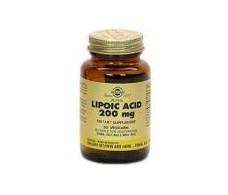 Solgar Alpha Lipoic Acid 200mg. 50 vegetable capsules