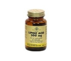 Solgar Alpha Lipoic Acid 200mg. 50 vegetable capsules