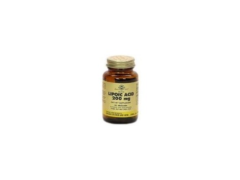 Solgar Acido Alfa Lipoico 200mg. 50 capsulas vegetales