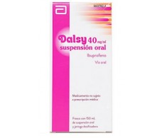 Dalsy 40 mg/ml suspensión oral 150 ml. Medicamento