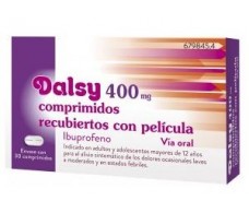 Dalsy 400 mg 30 comprimidos revestidos, medicamento