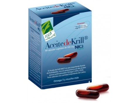 Aceite de Krill NKO 80 cápsulas vegetales . 100% Natural.