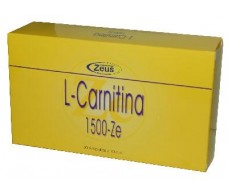 L-Carnitina 1500-Ze 30 ampollas. Zeus