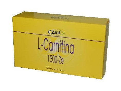 L-Carnitina 1500-Ze 30 ampollas. Zeus