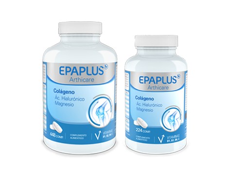 EPAPLUS ARTHICARE Colágeno + Ac. Hialurônico + Magnésio 224/448 comprimidos.