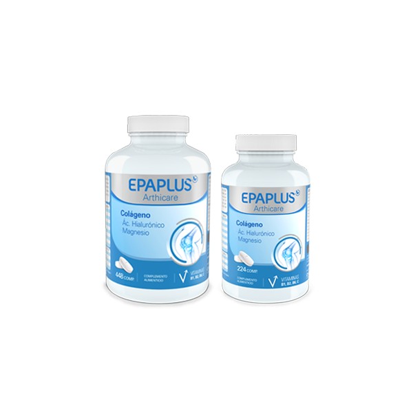 EPAPLUS ARTHICARE Colágeno + Ác. Hialurónico + Magnesio 448 comprimidos. -  FARMACIA INTERNACIONAL