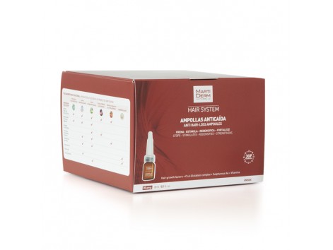 MARTIDERM  HAIR SYSTEM - 28 Ampoules