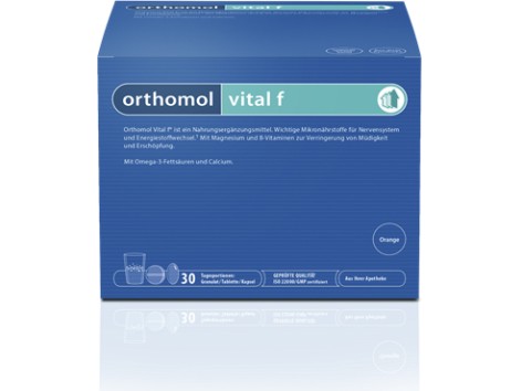 Orthomol Vital F 30 envelopes granulado