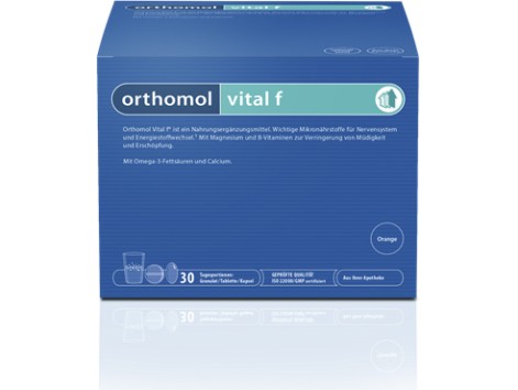 Orthomol Vital F 30 kirjekuorta rakeisia