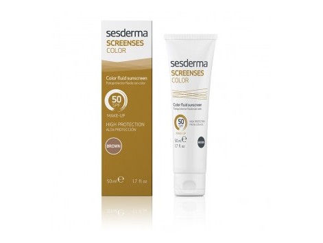 SESDERMA SCREENSES FLUIDO SPF 50 BROWN 50ML SESDERMA SCREENSES FLUIDO SPF 50 BROWN 50ML