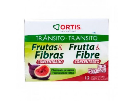 Ortis Frutas y Fibras Clásico 12 cubitos