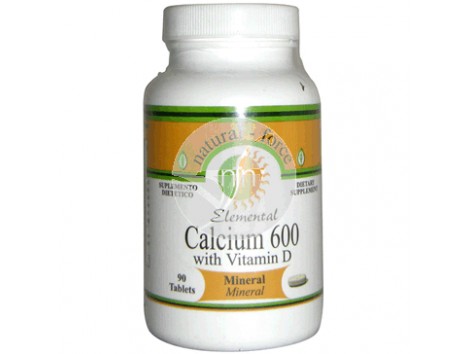 Natural Force Cálcio + Vitamina D 90 cápsulas.