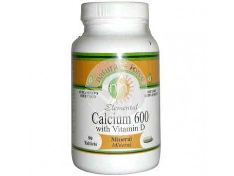 Natural Force Calcium + Vitamin D 90 capsules.