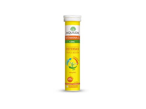 Aquilea with Vitamin C + Zinc 14 effervescent tablets