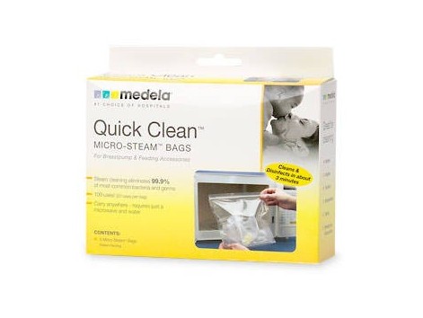 Medela Quick Clean Microwave Bags estelizar. 5 pcs. Medela Quick Clean Microwave Bags estelizar. 5 pcs.