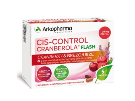 CIS-CONTROL Cramberola Flas 20 comprimidos