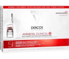 DERCOS AMINEXIL CLINICAL 5 - Woman NEW 21 monodoses