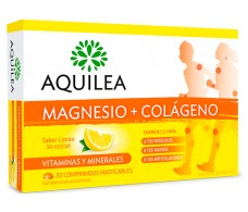 AQUILEA MAGNESIO COLAGENO 30 comprimidos mastigáveis