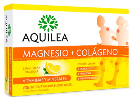 AQUILEA MAGNESIO COLAGENO 30 chewable tablets AQUILEA MAGNESIO COLAGENO 30 chewable tablets