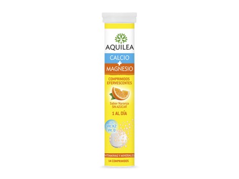 AQUILEA CALCIUM + MAGNESIUM 14 шипучие таблетки