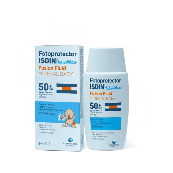 Pediatrics Fusion Water SPF 50 Fotoprotector, ISDIN, 50 ml