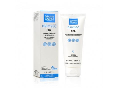 Martiderm Driosec Gel manos y pies 75ml.