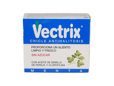 Chewing Gum ANTI-HALITOSIS VECTRIX MENTA 16 unidades