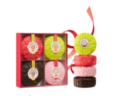 Roger & Gallet Set CHEF VIER PERFUMIERTE SEIFEN 100 GR