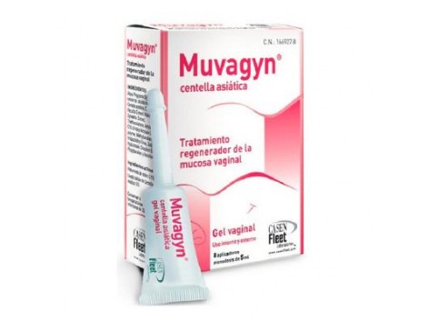 MUVAGYN CENTELLA ASIATIC Vaginal gel, 8 Applicators 5 ml